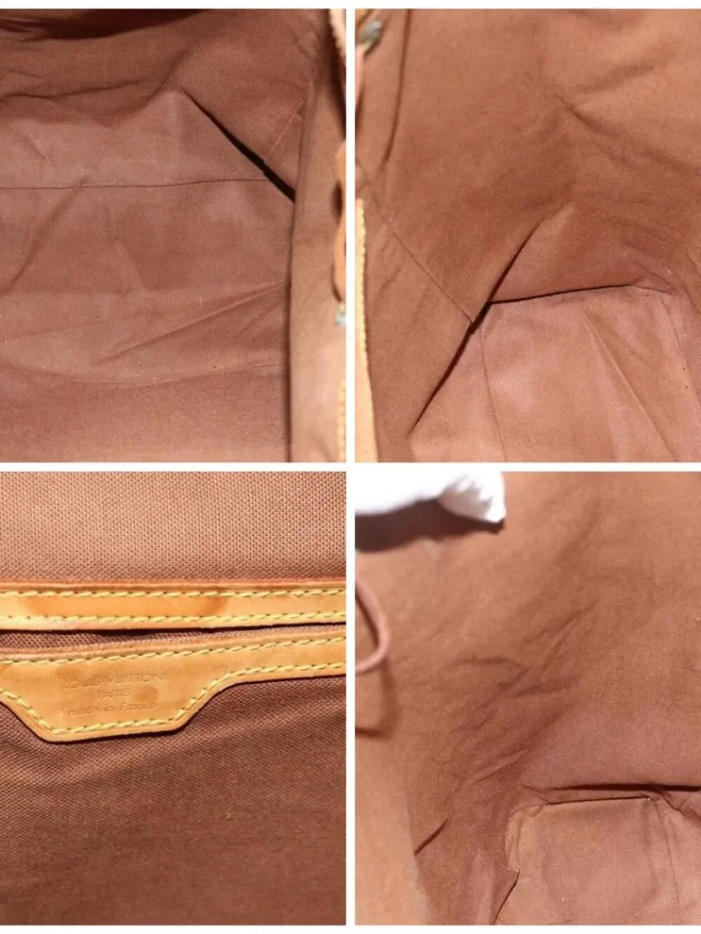 LOUIS VUITTON Monogram Montsouris GM Backpack M51135 LV Auth YKZ1231